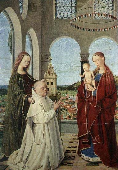 CHRISTUS, Petrus Madonna and Child oil painting image